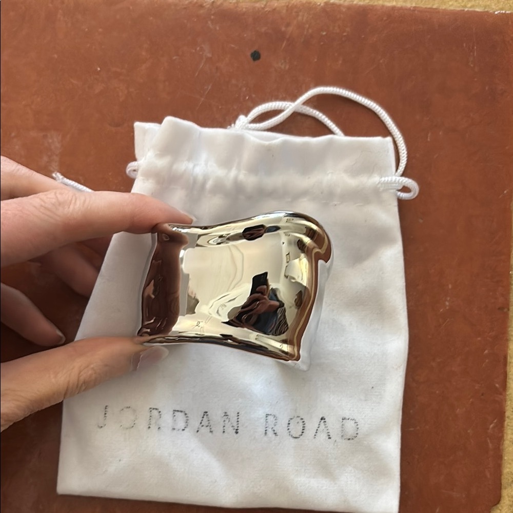 Jordan Road Silver Marlowe Cuff Bracelet New